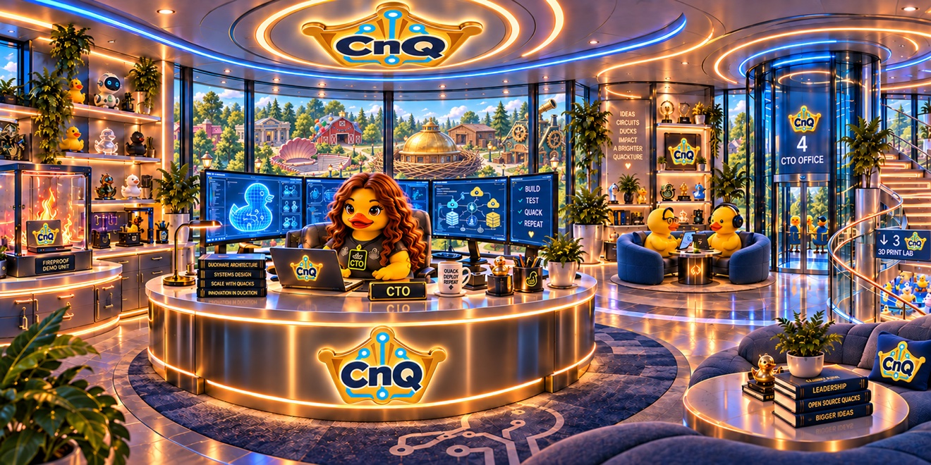 Wide photo of the Tech Tower CTO office